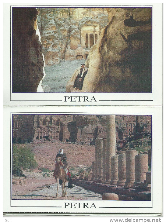 Asie- Jordanie  JORDAN - PETRA  Carnet De 14 Cartes- Voir Scans De Toutes Les Cartes - Photo By Claude Nuffer - - Jordan