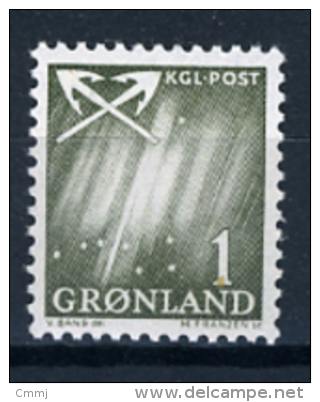 1961 - GROENLANDIA - GREENLAND - GRONLAND - Catg Mi. 47 - MLH - (T/AE22022015....) - Neufs