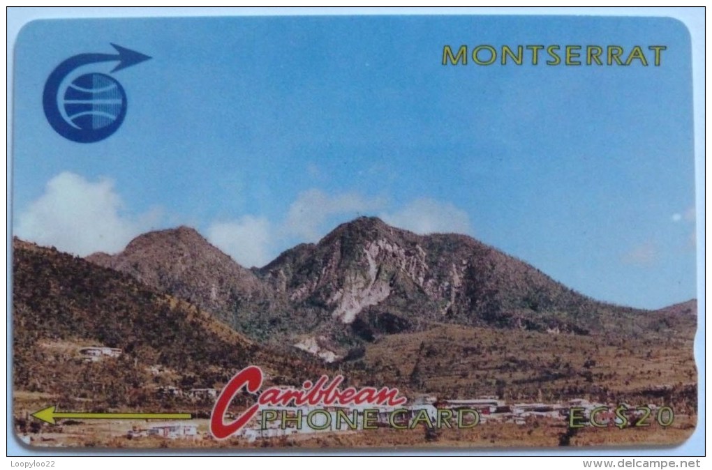 MONTSERRAT - 3CMTB- $20 - MON-3B - Mint - Montserrat