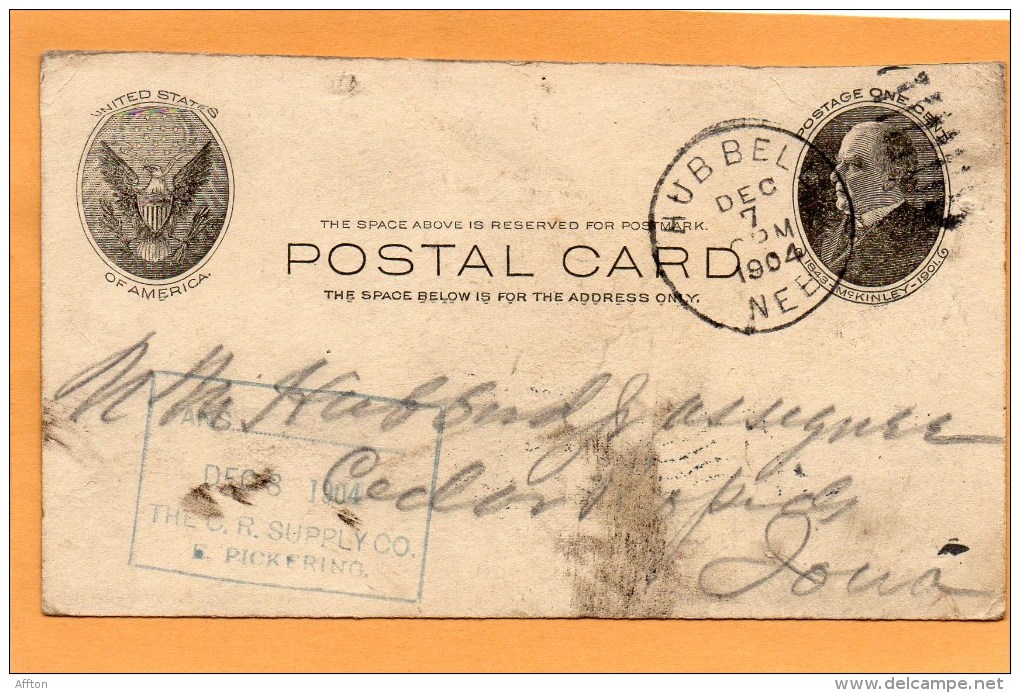 United States 1904 Card Mailed - 1901-20