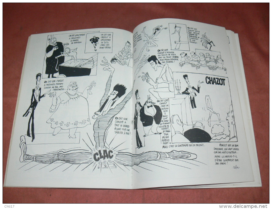 CABU   " SHOWBIZ "  EDITIONS ALBIN MICHEL  /  AUTEUR CHARLIE HEBDO - Cabu