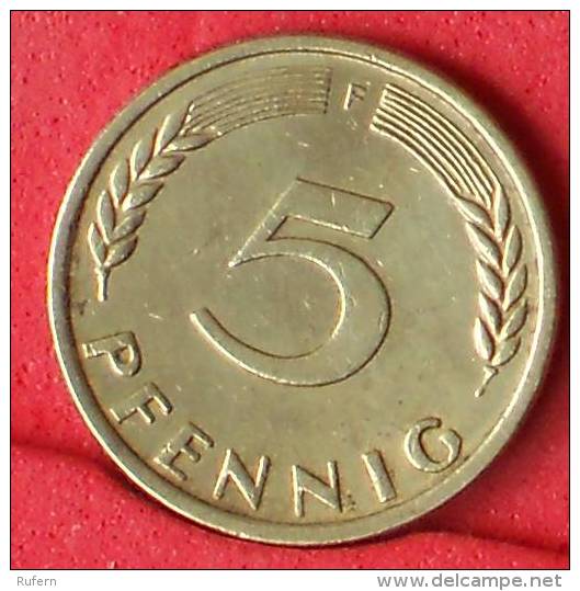 GERMANY FEDERAL REPUBLIC  5  PFENING  1950 F   KM# 107  -    (Nº11097) - 5 Pfennig