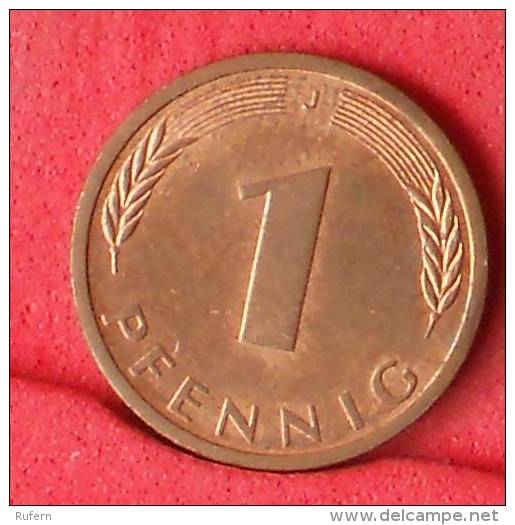 GERMANY FEDERAL REPUBLIC  1  PFENNING  1990 J   KM# 105  -    (Nº11148) - 1 Pfennig