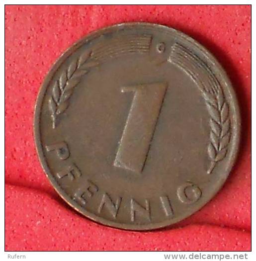 GERMANY FEDERAL REPUBLIC  1  PFENNING  1949 G   KM# A101  -    (Nº11169) - 1 Pfennig