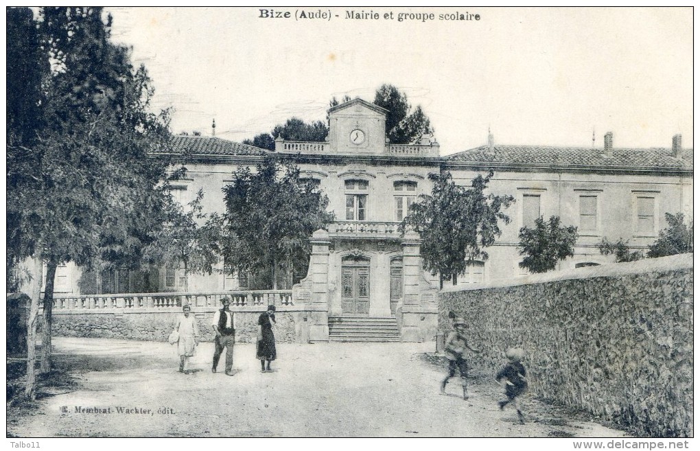 Bize - Mairie Et Groupe Scolaire - Bram