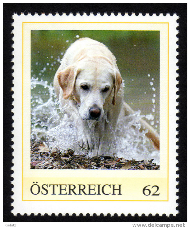 ÖSTERREICH 2012 ** Labrador Retriever - PM Personalized Stamp MNH - Personalisierte Briefmarken