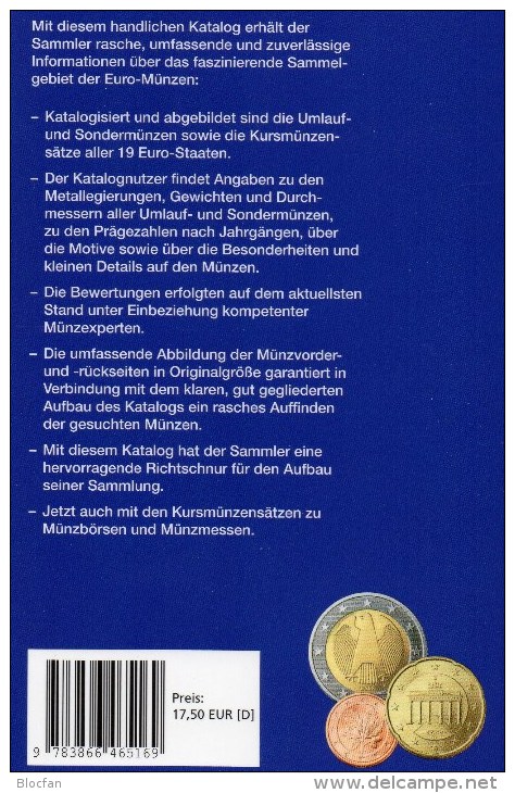 Die EURO-Münzen Katalog 2009 Neu 17€ Deutschland+Euroländer Für Numis-Briefe Numisblätter New Catalogue Gietl Of Germany - Temas