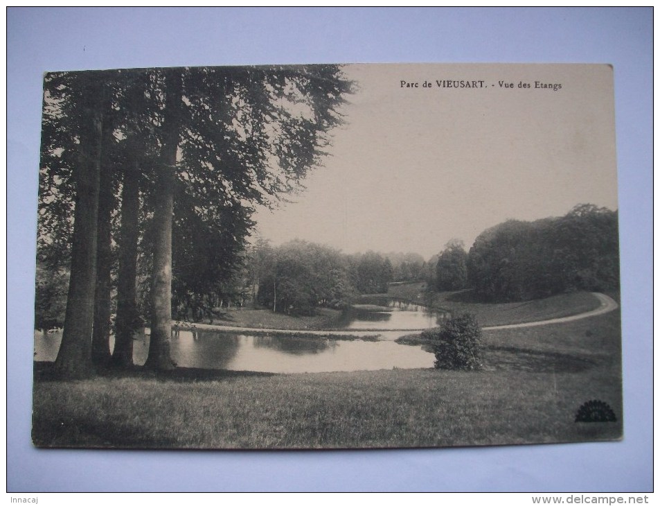 Réf: 32-7-79.                                 VIEUSART        Parc  -  Vue Des Etangs. - Chaumont-Gistoux