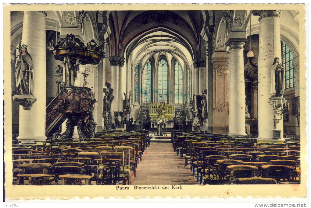 Puurs Binnenzicht Der Kerk - Puurs