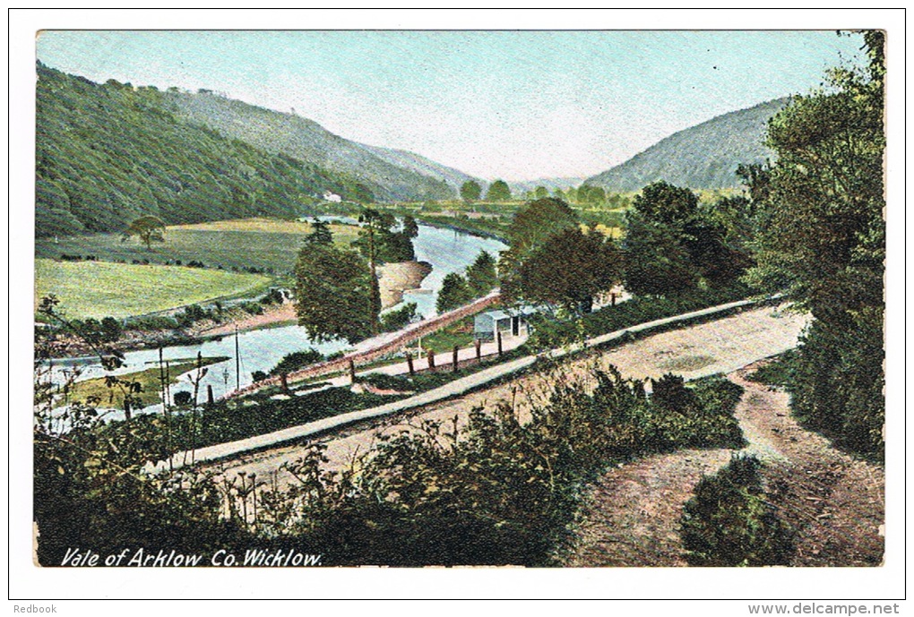 RB 1019 -  Early Ireland Postcard -  Vale Of Arklow - County Wicklow - Wicklow