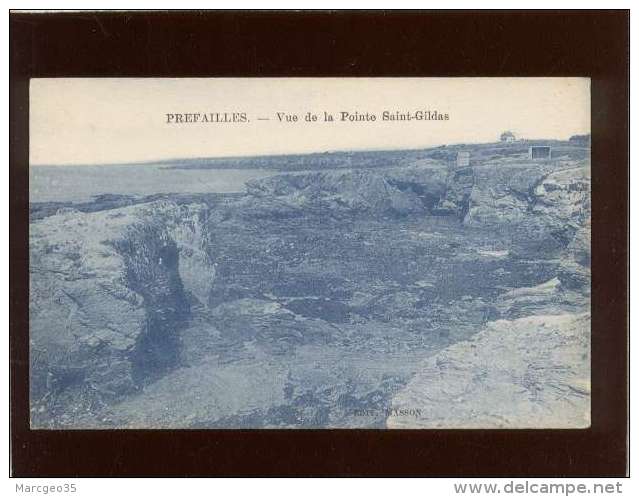 44 Préfailles Vue De La Pointe Saint Gildas édit. Masson - Préfailles