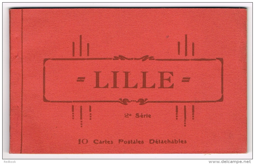 RB 1020 - Booklet Of 10 Early Views - Lille - French Flanders France - Nord-Pas-de-Calais