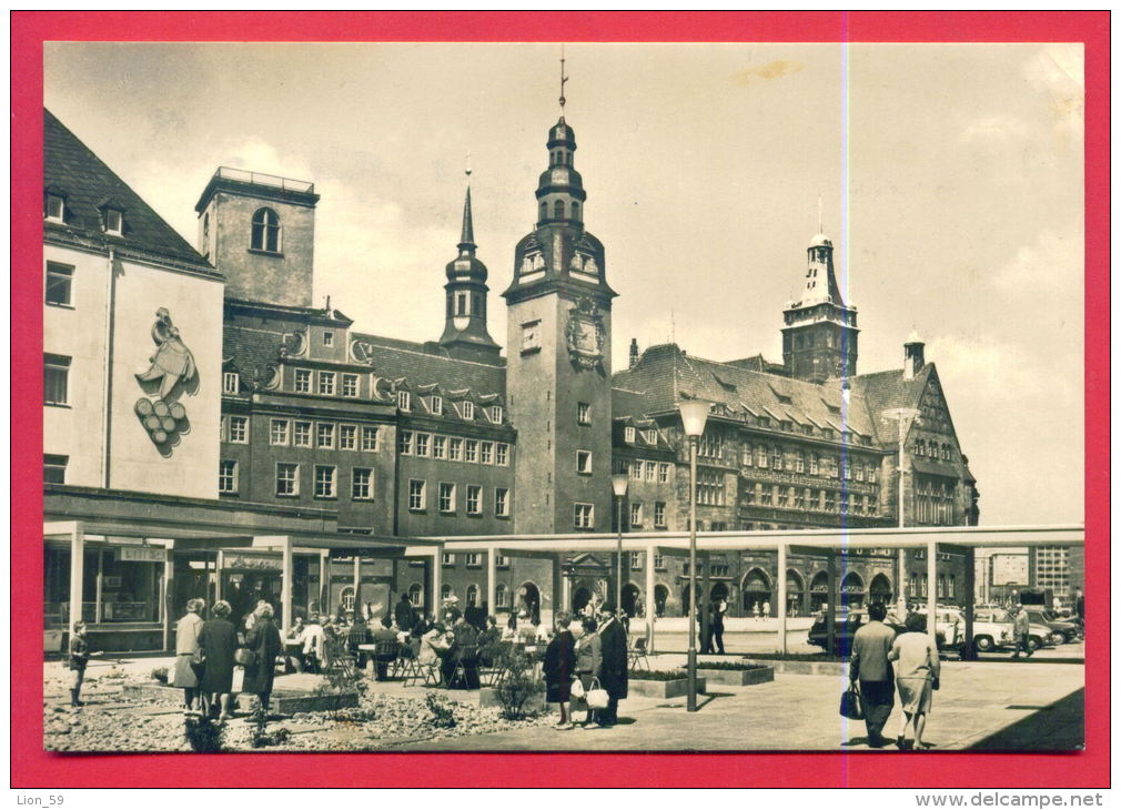 163868 /  KARL MARX STADT - BLICK VON ROSENHOF ZUM MARKT - Germany Deutschland Allemagne Germania - Chemnitz (Karl-Marx-Stadt 1953-1990)