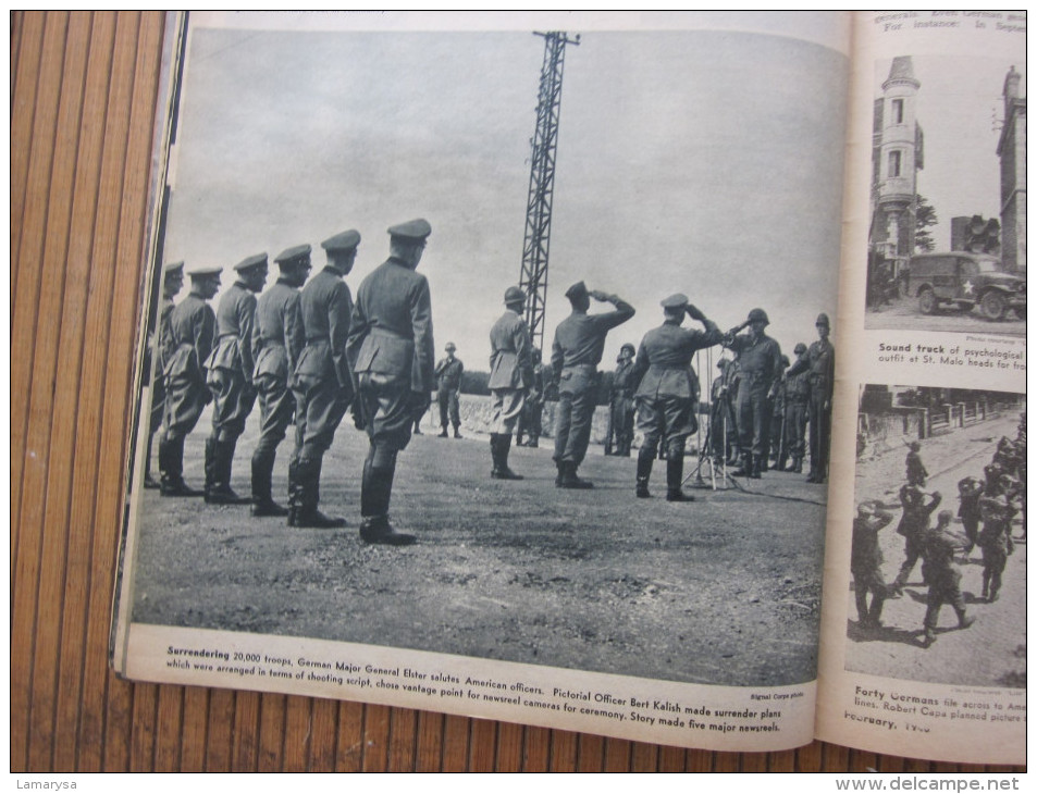 1946 RARELY PHOTOGRAPHY POPULAR WW2 OVERSEAS EDITION FOR ARMED FORCES DISTRIBUE SPECIAL SERVICE DIVISION A.S.F/U.S.ARMY