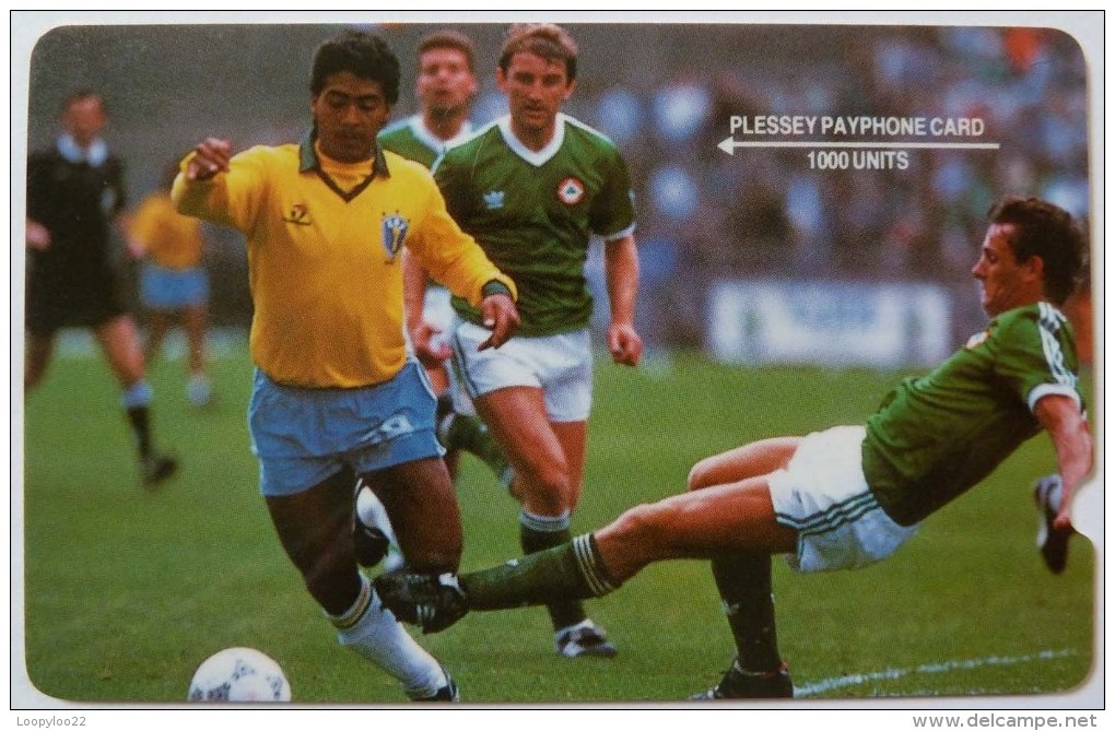 Brazil / UK - PLE012 - Plessey - Test / Demo - 2EXHB - Brazil Football Club - GPT - 1000 Units - Mint - [ 8] Firmeneigene Ausgaben