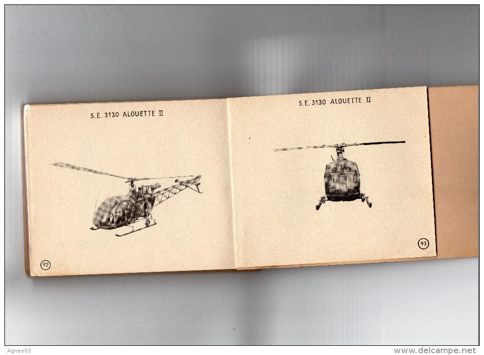 Carnet De Silhouettes D Avions  France  URSS  Grande Bretagne  USA  1950  Et Helicopteres - Andere & Zonder Classificatie