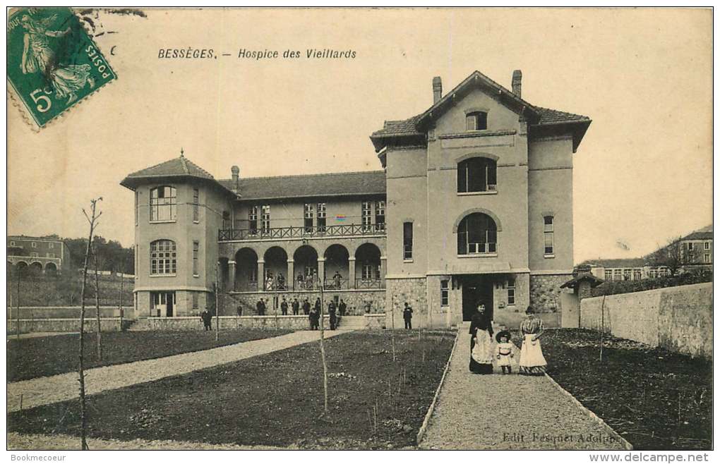 BESSEGES   HOSPICE DES VIEILLARDS - Bessèges