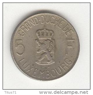 5 Francs Luxembourg 1962 - Luxemburg