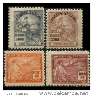 BRAZIL 1920 - Scott# 231-4 Navigation Etc. Set Of 4 LH (XB107) - Nuovi