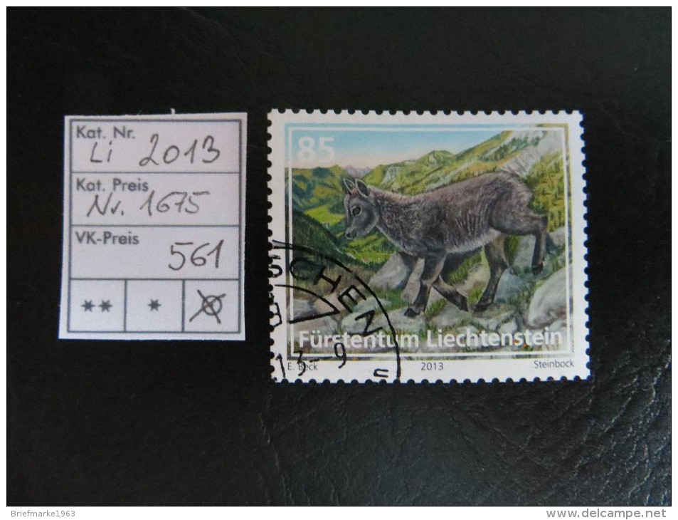 2013  " Jungtiere Der Alpenregion "  85Rp   Gestempelt   LOT 561 - Usados