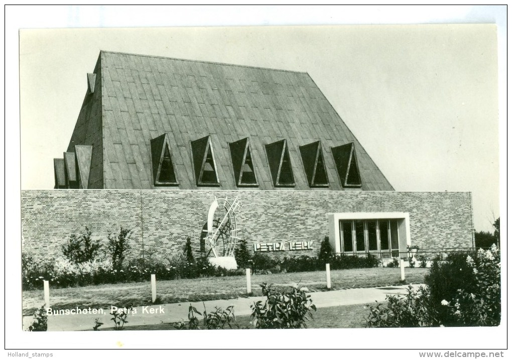 BUNSCHOTEN  * PETRA KERK * ANSICHTKAART * CPA *  (3558i) - Bunschoten