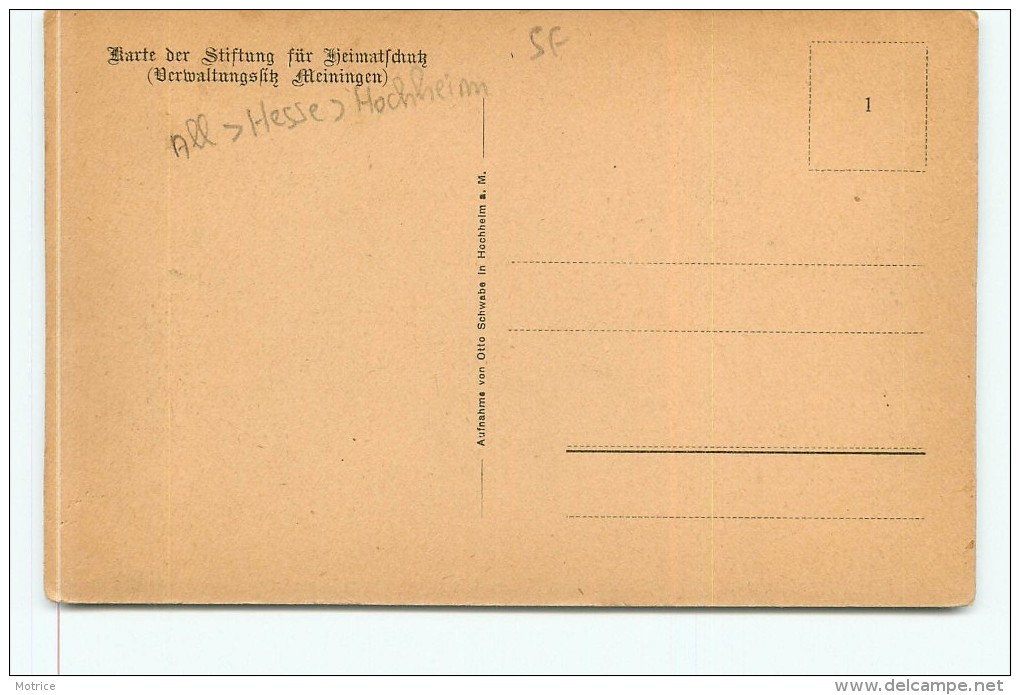 HOCHHEIM A MEIN - Bildflock Vom Jahre 1512, Vue Générale. - Hochheim A. Main