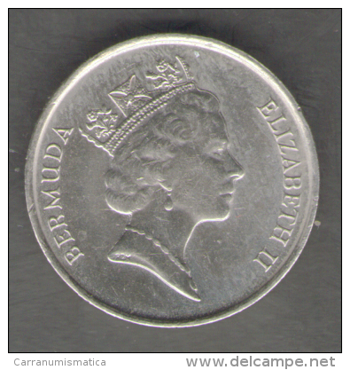 BERMUDA 5 CENTS 1988 - Bermuda