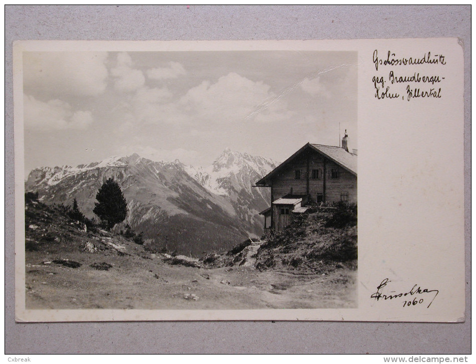 Gschösswandhütte Geg. Brandbergerkolm, Zillertal - Schwaz