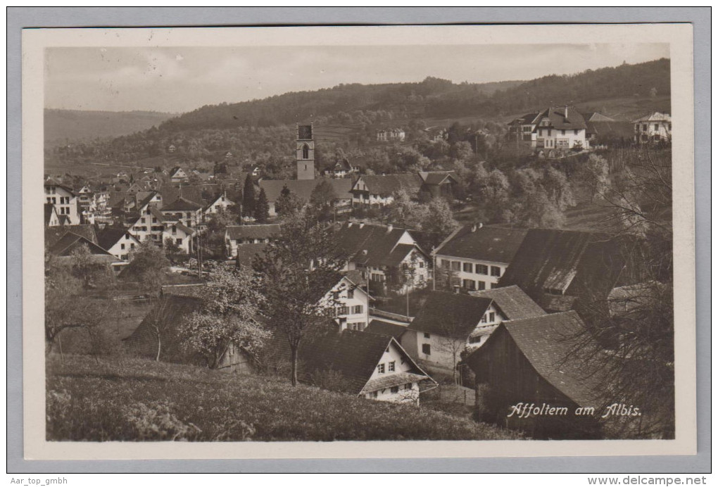 AK ZH AFFOLTERN A/Albis 1929-07-18 Ambulant Foto Guggenheim - Affoltern