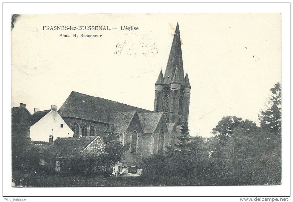 CPA - FRASNES LEZ BUISSENAL - L'Eglise  // - Frasnes-lez-Anvaing