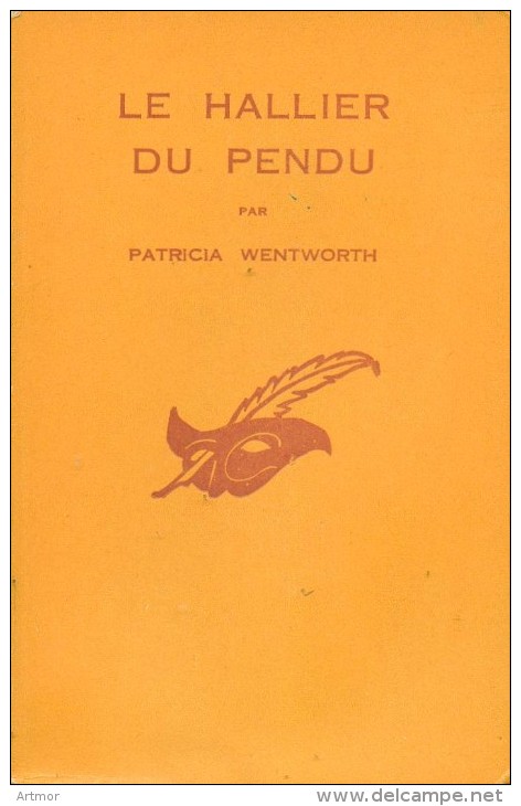 MASQUE N°675 -  1960 -  WENTWORTH -  LE HALLIER DU PENDU - Le Masque