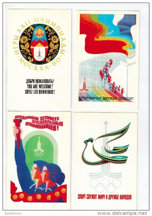 MOSCOU 1980 - Olympic Games