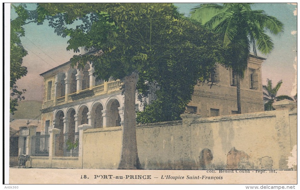 CPA HAÏTI - PORT AU PRINCE - L'Hospice Saint François - Haiti
