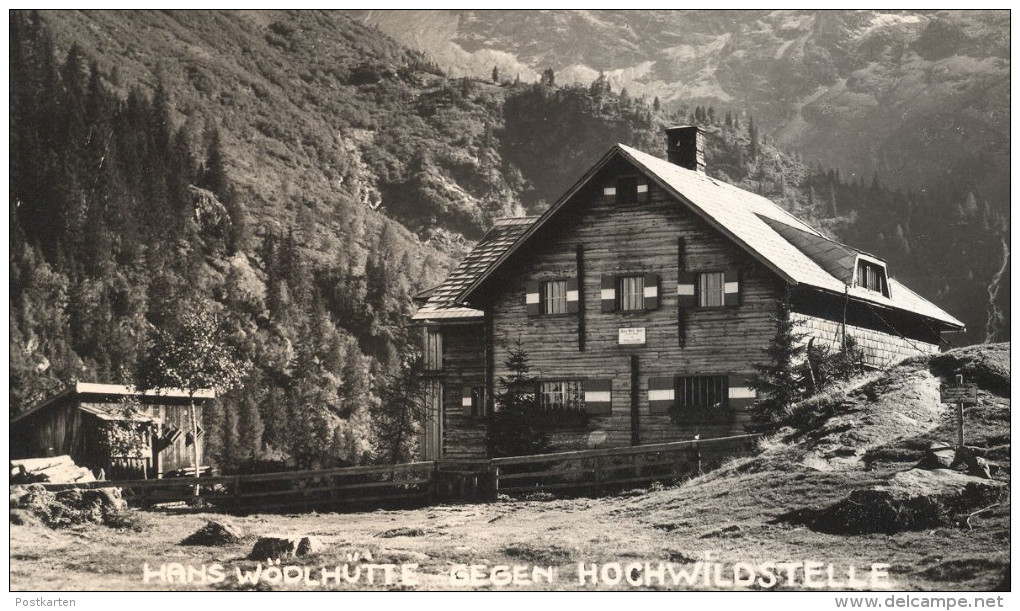 ALTE POSTKARTE WÖDLHÜTTE HANS WÖDL HÜTTE GEGEN HOCHWILDSTELLE FOTO CESAR STEIERMARK PREINTALER Ansichtskarte Austria Cpa - Schladming