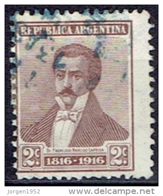 ARGENTINA #  STAMPS FROM YEAR 1916  STANLEY GIBBONS 419 - Oblitérés