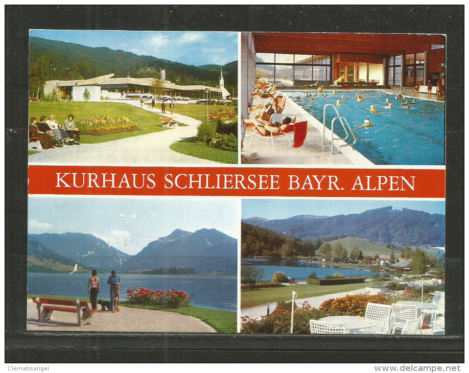 N* KURHAUS SCHLIERSEE * BAYRISCHE ALPEN IN VIER ANSICHTEN **!! - Schliersee