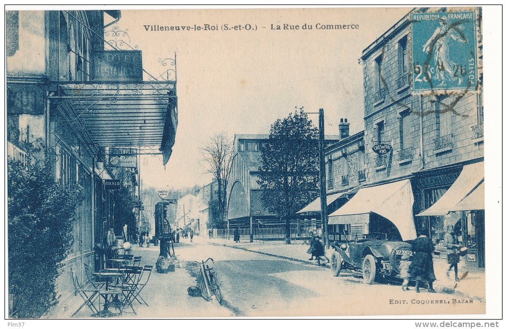 VILLENEUVE LE ROI - La Rue Du Commerce - Villeneuve Le Roi