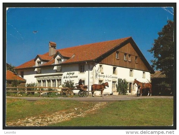 SAIGNELEGIER JU Franches Montagnes Auberge DE LA COURONNE La Theurre - Saignelégier