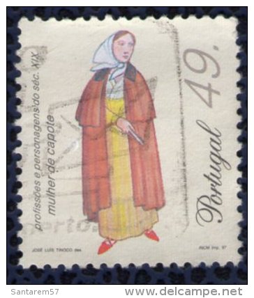 Portugal 1997 Oblitéré Used Stamp Professions Et Personnages Mulher Em Capota - Gebruikt