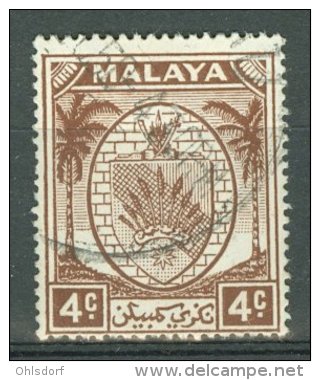 MALAYA - NEGRI SEMBILAN 1949-55: ISC 46 / YT 44 / Sc 41 / SG 45 / Mi 44, O - FREE SHIPPING ABOVE 10 EURO - Negri Sembilan
