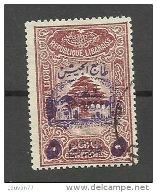 Grand Liban N°197 Cote 30 Euros - Oblitérés