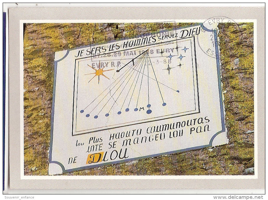 CP Saint Veran Vérand Cadran Solaire 38 Isère - Saint-Vérand