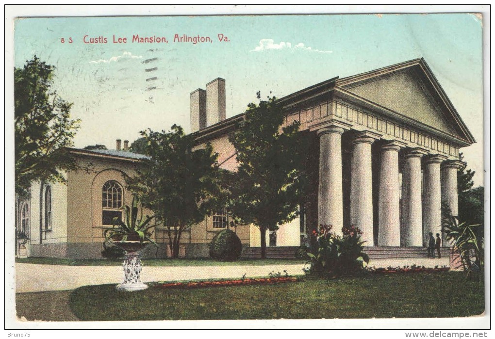 Custis Lee Mansion, Arlington, Va. - 1908 - Arlington