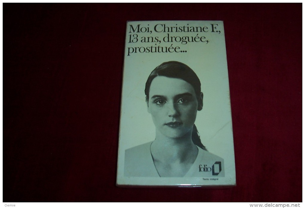 VENTE D'UNE COLLECTION DE LIVRE DE POCHE AU CINEMA ° MOI CHRISTIANE F 13 ANS DROGUEE PROSTITUEE - Cinéma / TV