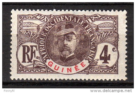 GUINEE - 1906/07 Scott# 35 * - Nuevos