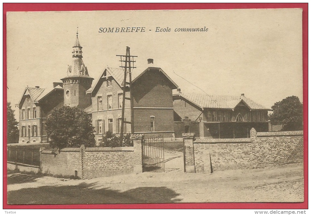 Sombreffe - Ecole Communale ( Voir Verso ) - Sombreffe