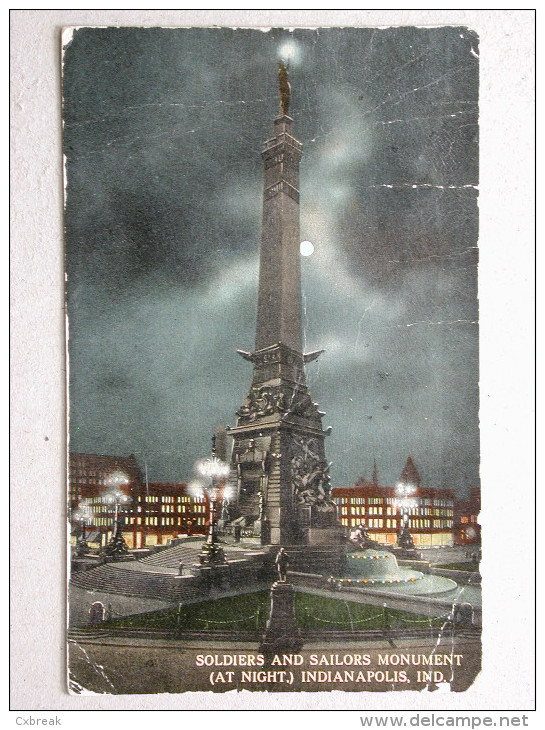 Indianapolis, Indiana, Soldiers And Sailors Monument - Indianapolis
