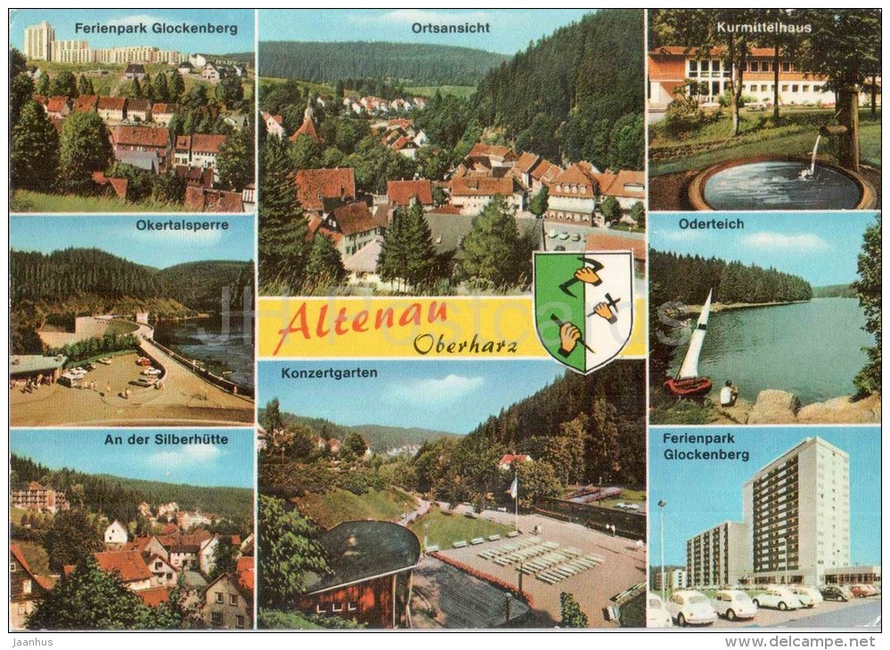 Altenau Oberharz - Ferienpark - Okertalsperre - Oderteich - Kurmittelhaus - 551 - 3396 - Germany - 1975 Gelaufen - Altenau