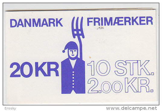 E607 - DANEMARK DENMARK Yv N°C752 ** CARNET EUROPA CEPT - Booklets