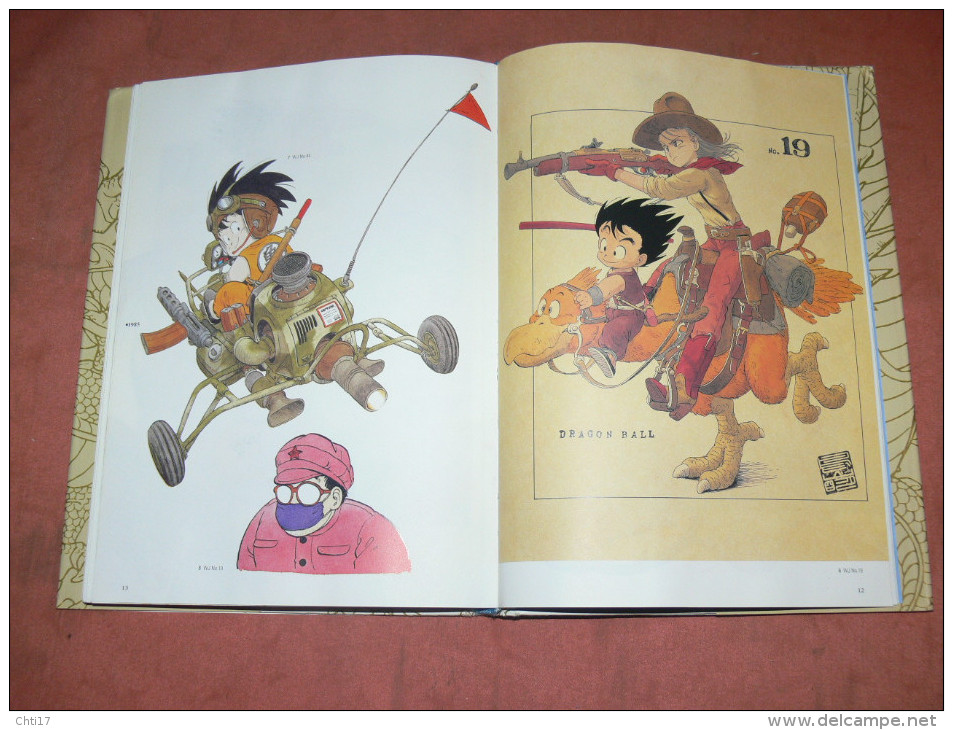 LE GRAND LIVRE DRAGON BALL / PLUS DE 500 DESSINS DE 1984 A 1995 / MANGA D AKIRA TORIYAMA / EDITIONS FRANCAISE GLENAT